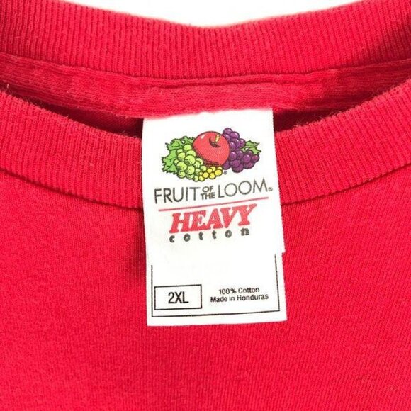 Cardinals 2006 World Series TShirt Red Long Sleeve Heavy Cotton MLB Mens 2XL - Picture 5 of 10